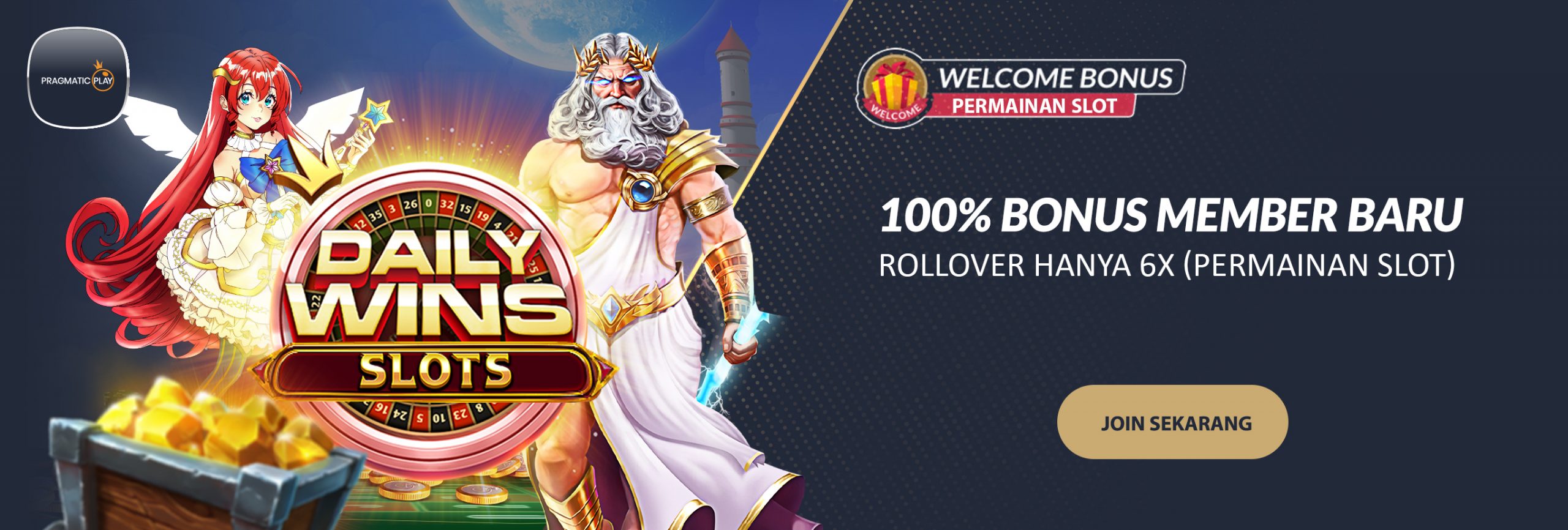 bonus 100% Slot main banner final